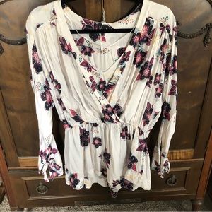 Free People Romantic Shirt